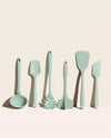The GIR Mint 6 Piece Home Chef Set on a cream background.